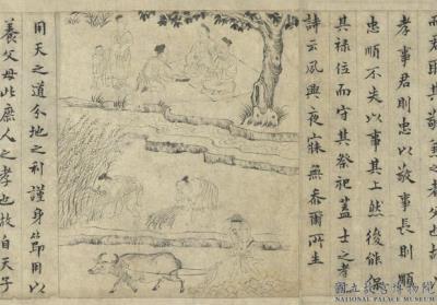 图片[8]-Paintings of the Classic of Filial Piety-China Archive